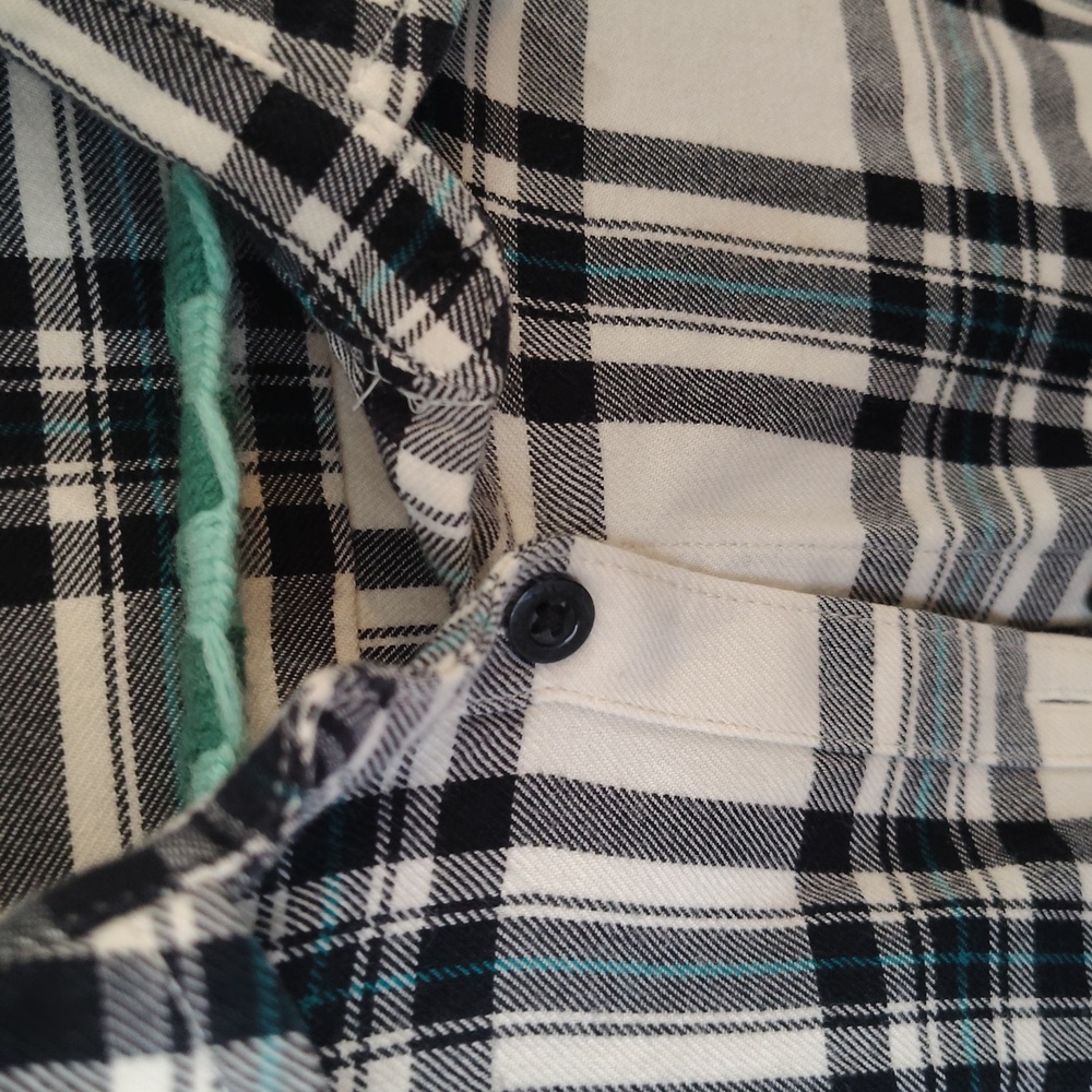 Ralph Lauren Black and White Women Plaid Shirt - Picture 3 of 3
